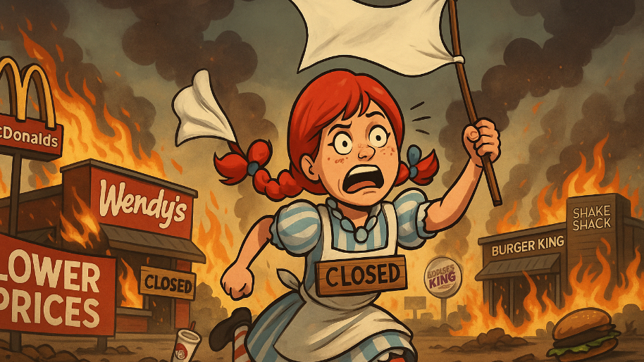 Wendy’s Pulls Back After 4.7% Sales Decline, Blames Fast-Food Price Wars for Weak Traffic