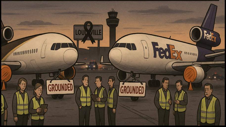 UPS and FedEx Ground MD-11 Cargo Fleets After Deadly Louisville Crash