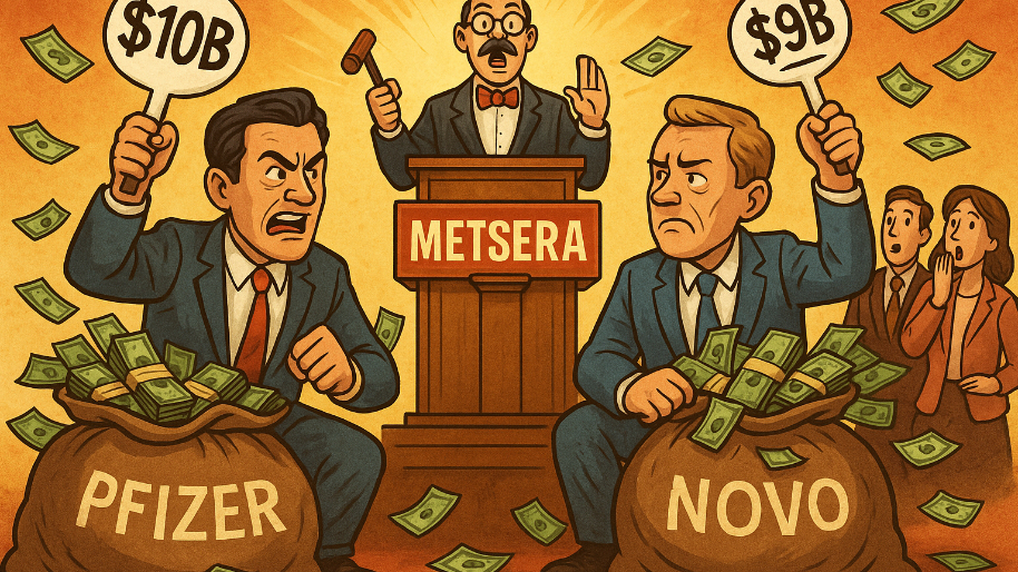 Pfizer Outbids Novo for Metsera in a $10B Bidding Brawl… Analysts Say Math Ain’t Mathin’