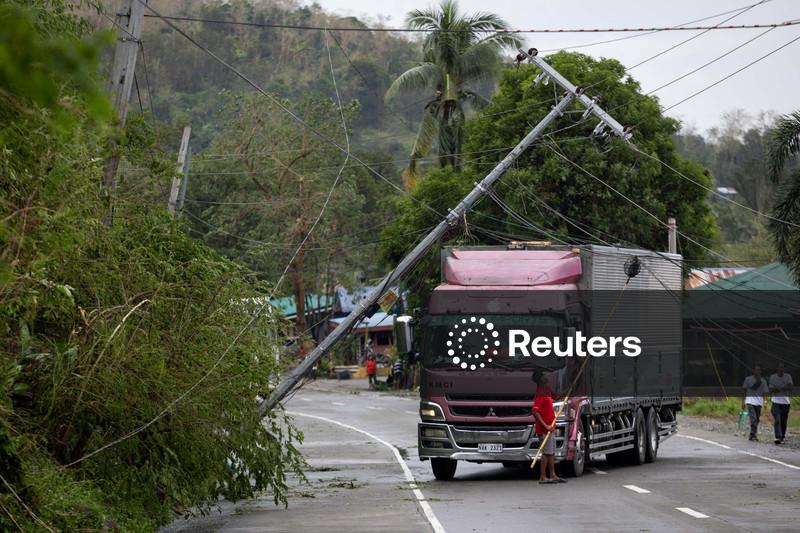 Two dead, one million evacuated as Typhoon Fung-wong slams into the Philippines