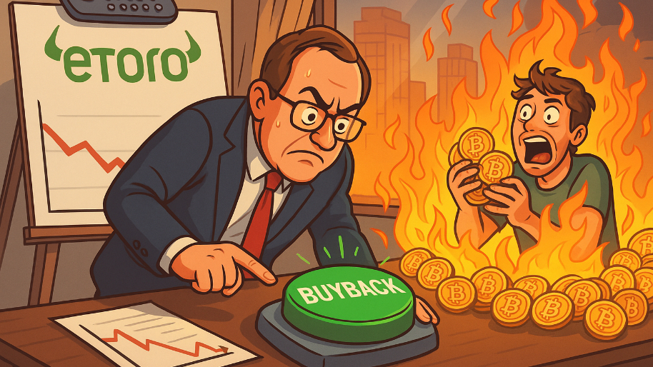 eToro Hits Play on $150M Buyback After Crypto Traders Eat 98% of Its Margins