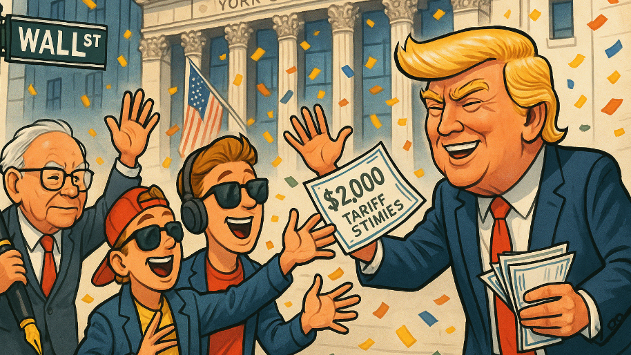 Final Tally: Nasdaq Erupts on Trump’s $2K “Tariff Stimmies”… Buffett Hangs Up The Pen