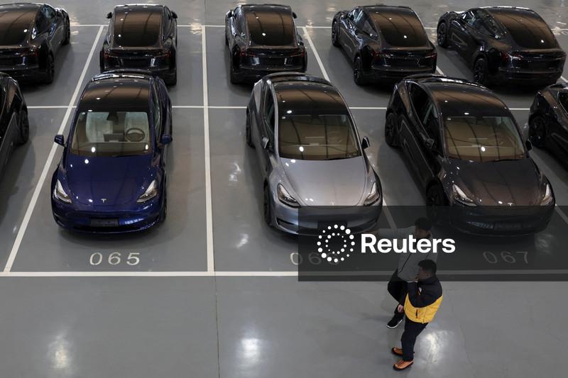 Tesla's China sales fall to 3-year low amid tepid demand