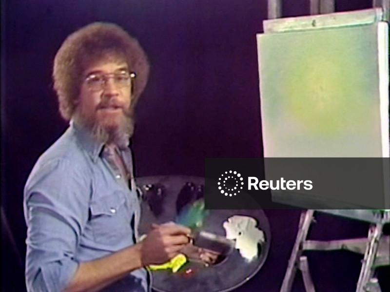 Bob Ross paintings to be auctioned to support US public television