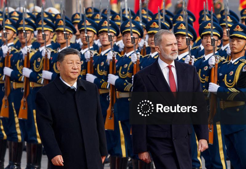 Xi pitches closer ties to Spanish king as Madrid courts Chinese investment