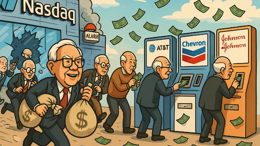 Final Tally: Buffett’s Army Storms the Nasdaq… Robs the Future, Buys the Present