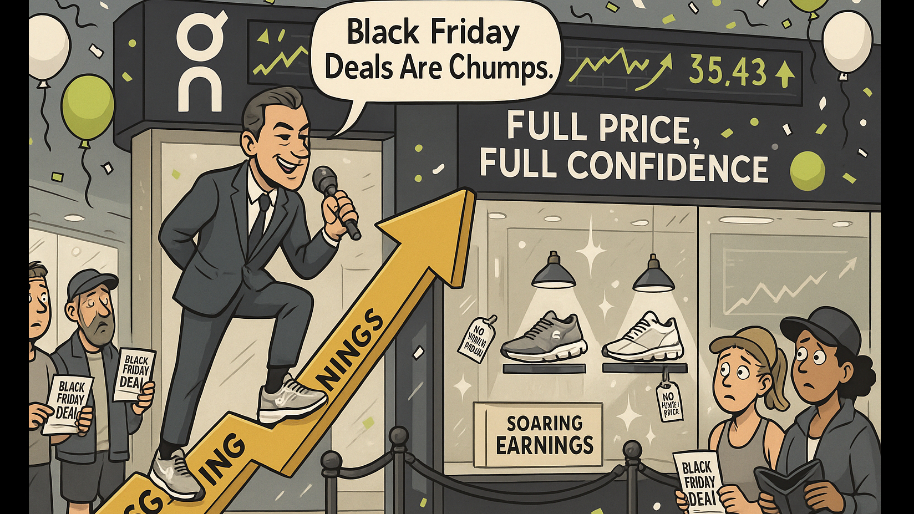 ON Soars Through Earnings As CFO Hints That “Black Friday Deals Are For Chumps”...