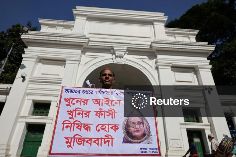 Ahead of Hasina court verdict, son warns of Bangladesh violence if party ban stays