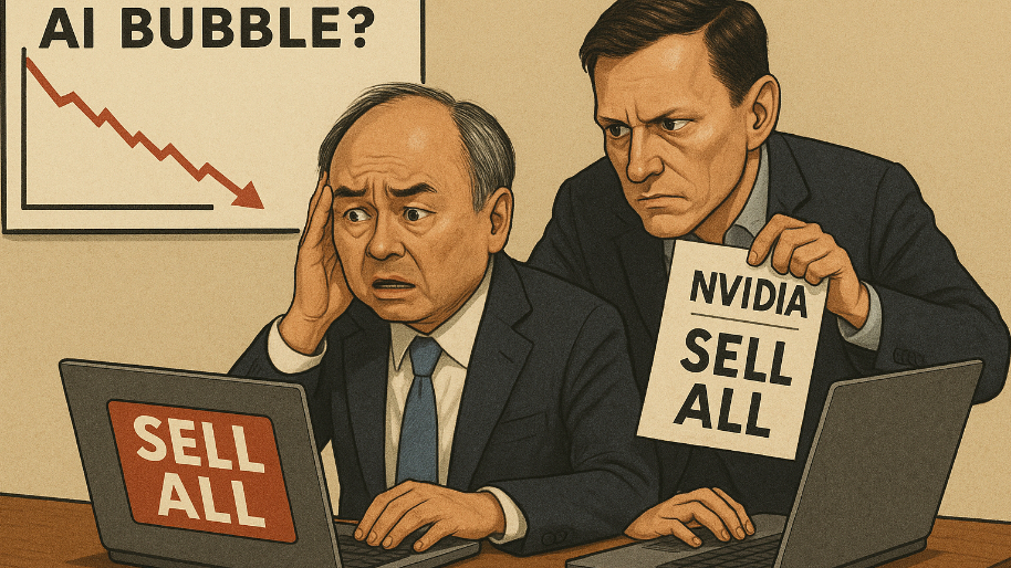 Peter Thiel Copies Masa Son’s Homework… Hits “Sell All” on His Entire $100M Nvidia Pile