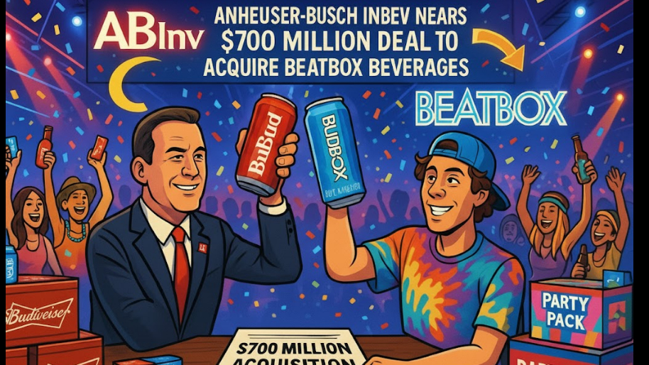 Anheuser-Busch InBev Nears $700 Million Deal to Acquire BeatBox Beverages