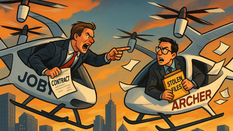 Sky-Uber Battle Erupts as Joby Accuses Archer of Using Stolen Files to Pull Off a Contract Heist