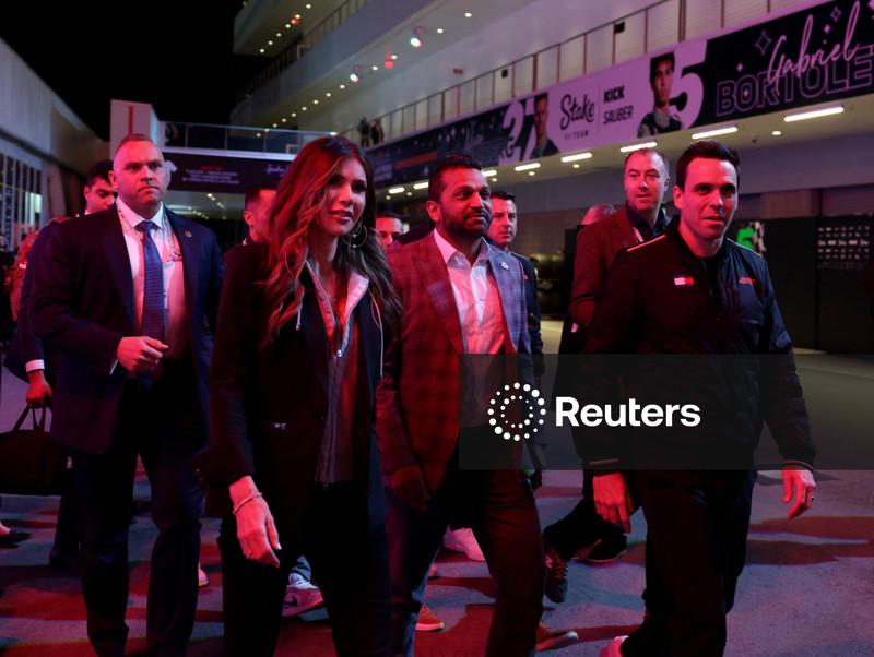 Motor racing-FBI's Patel, Homeland Security's Noem attend Las Vegas Grand Prix