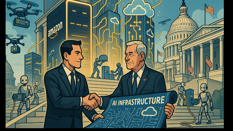 Amazon Commits Up to $50 Billion to Build AI Infrastructure for U.S. Government