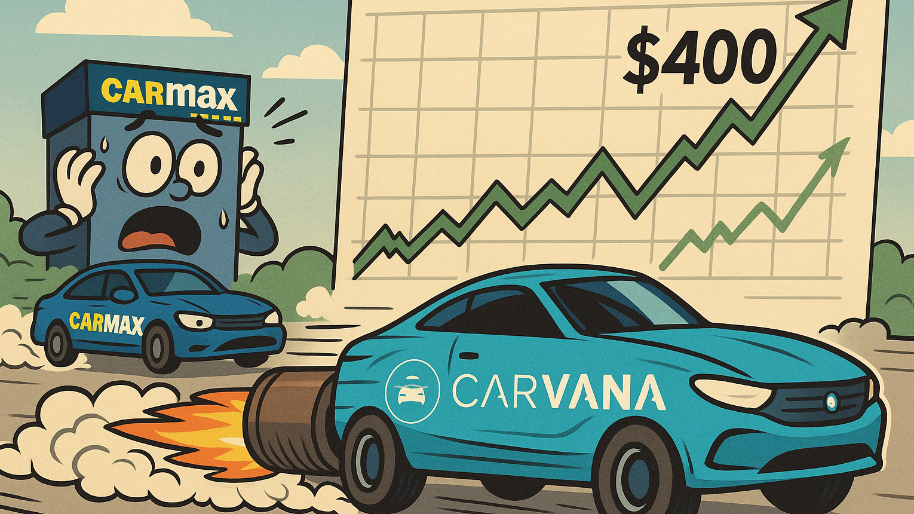 Carvana Rallies 5% After Wedbush Calls It the “Future No. 1 Used-Car Seller” and Sets $400 Target