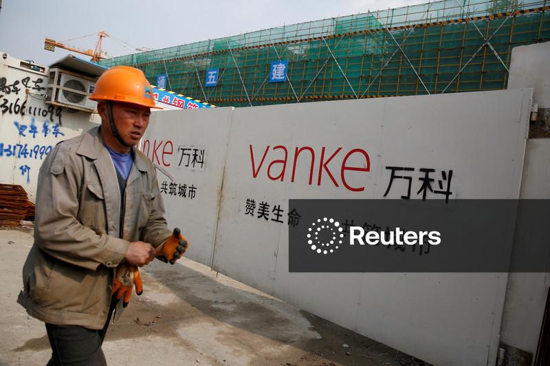 China Vanke bonds slump as concerns mount over state support