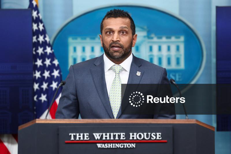 Trump backs Kash Patel after report that he considered ousting the FBI director