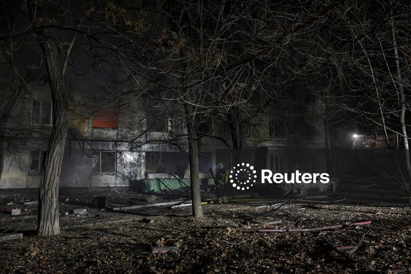 Russian drones injure 12, cause mass damage in Ukraine's Zaporizhzhia