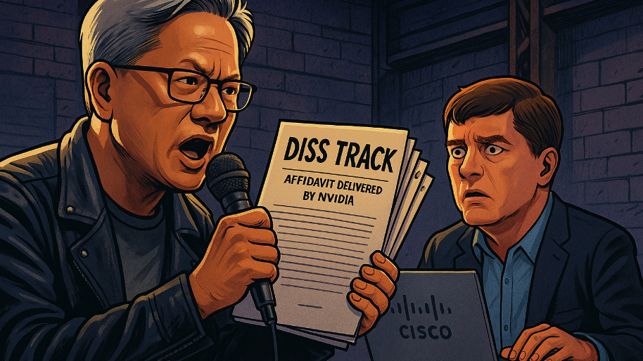 Jensen Drops a 7-Page Diss Track on Burry… The Nvidia vs. Cisco 2.0 Beef Is Officially On