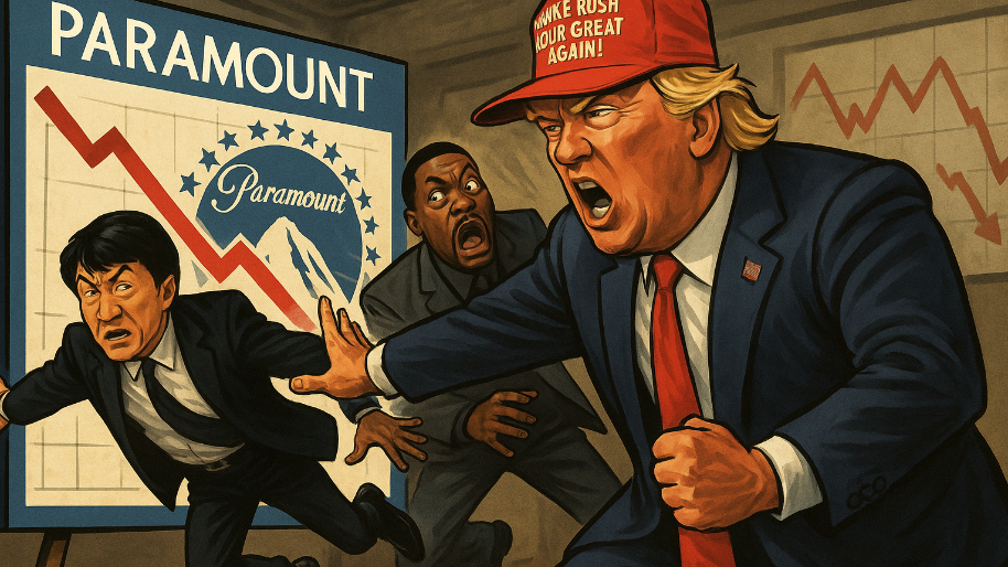 Trump Tells Paramount to “MAKE RUSH HOUR GREAT AGAIN!”... Trump Bump Gets Denied