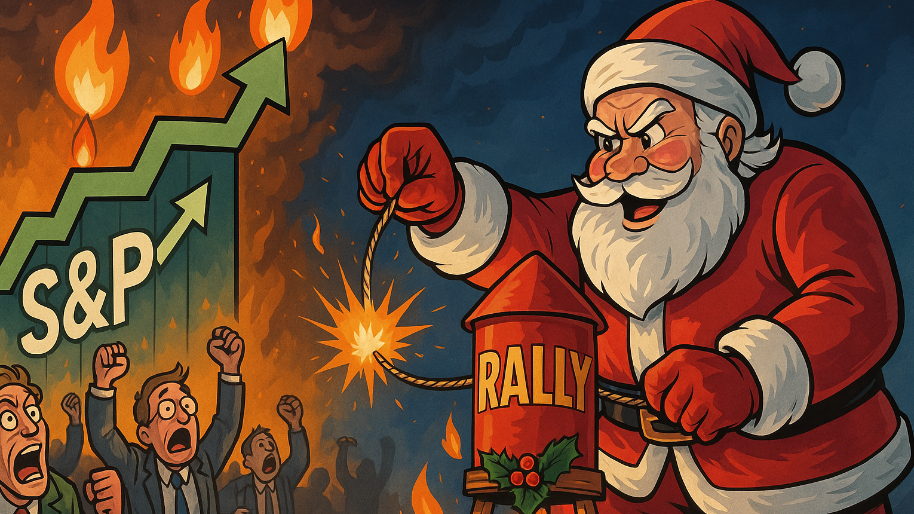 Final Tally: S&P Scores 4-Day Hot Streak While Fed Cut Rumors Light the Santa Rally Fuse