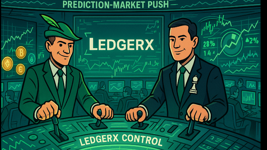Robinhood and Susquehanna Take Control of LedgerX in Major Prediction-Market Push