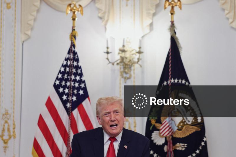 Trump says he may cut income tax 'completely' because of tariff income