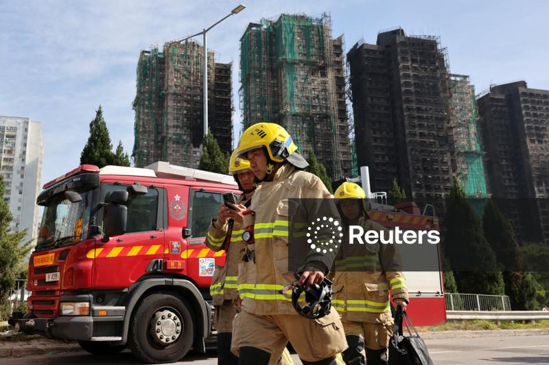 Hong Kong nears end of search and rescue mission as tower fire toll rises to 94