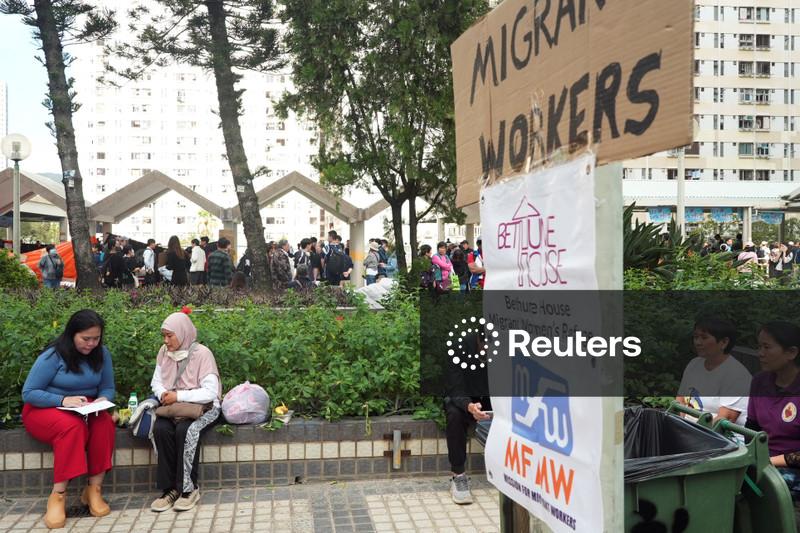 Hong Kong blaze spotlights enduring role of city's foreign domestic helpers