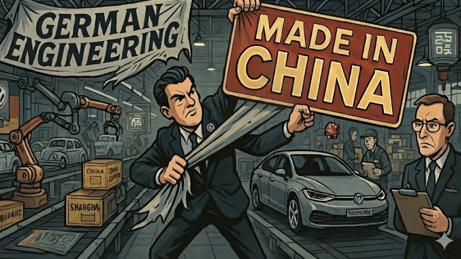 Volkswagen Goes ROGUE to Retire “German Engineering” While Switching to “Made in China”...