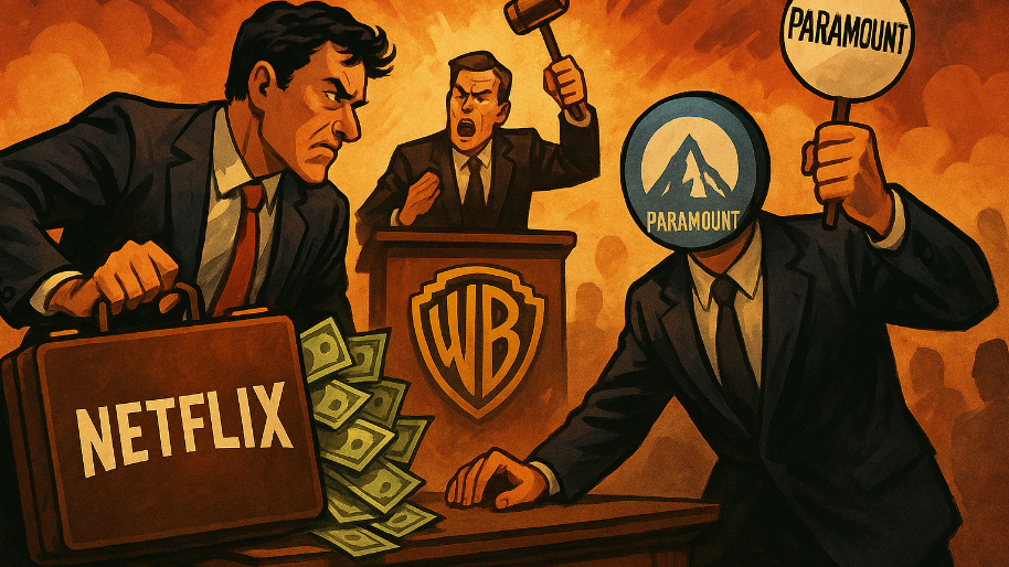 Netflix’s Cash-Heavy Offer Puts It Neck-and-Neck With Paramount in $60B Warner Bros. Auction