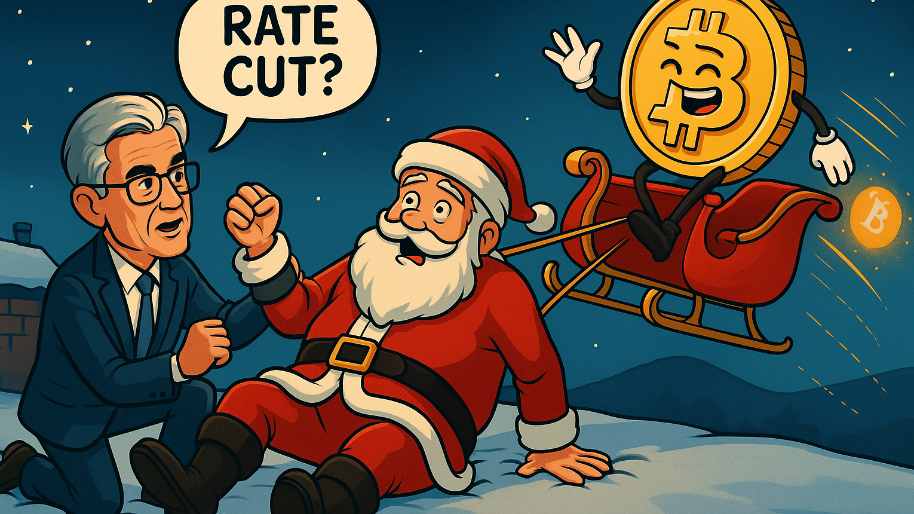 Final Tally: Crypto Degens Revive “Santa Rally” as Jerome Plays Footsie With a December Cut