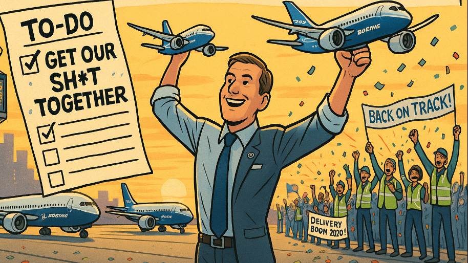 Boeing Finally Gets Its Sh*t Together As CFO Expects 737 and 787 Deliveries to Boom in 2026…