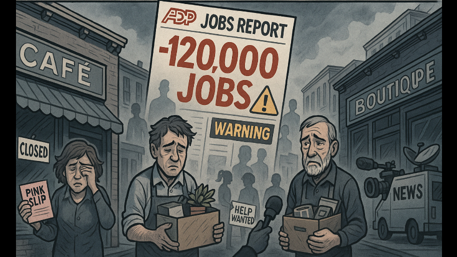 Small Business’ KILL 120,000 Jobs As November ADP Numbers Scream WARNING Ahead…