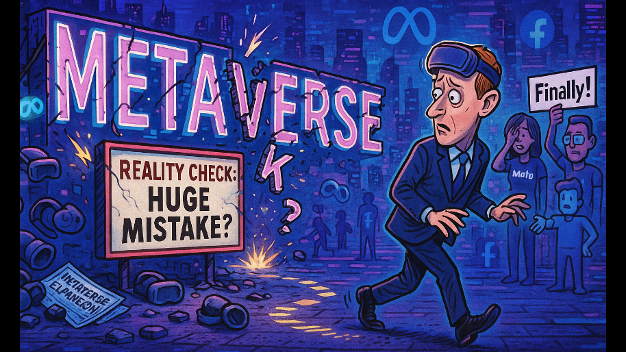 Zuck Walks It Back After Metaverse Reality Check Signals “Huge Mistake”... (FINALLY!)