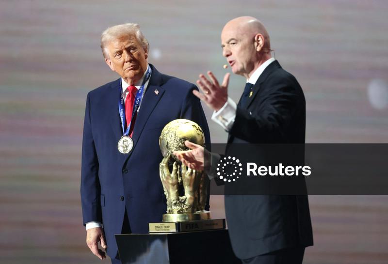 At the 2026 World Cup draw, the winner is ... Donald Trump