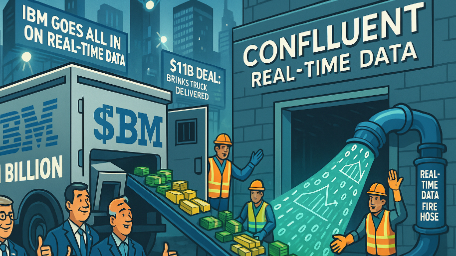 IBM Backs Up an $11B Brinks Truck For a Real Time Data Fire Hose