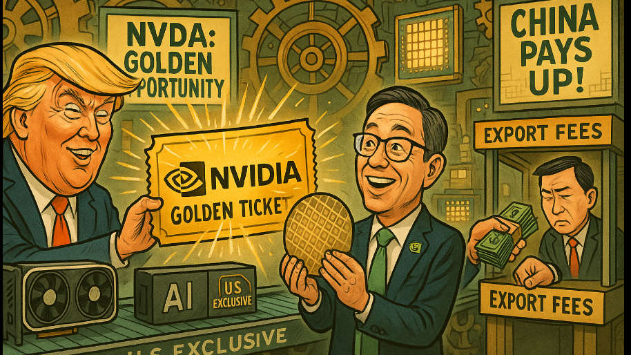 Donnie Politics Just Gave Nvidia the Golden Ticket (And China’s Paying the Surcharge)