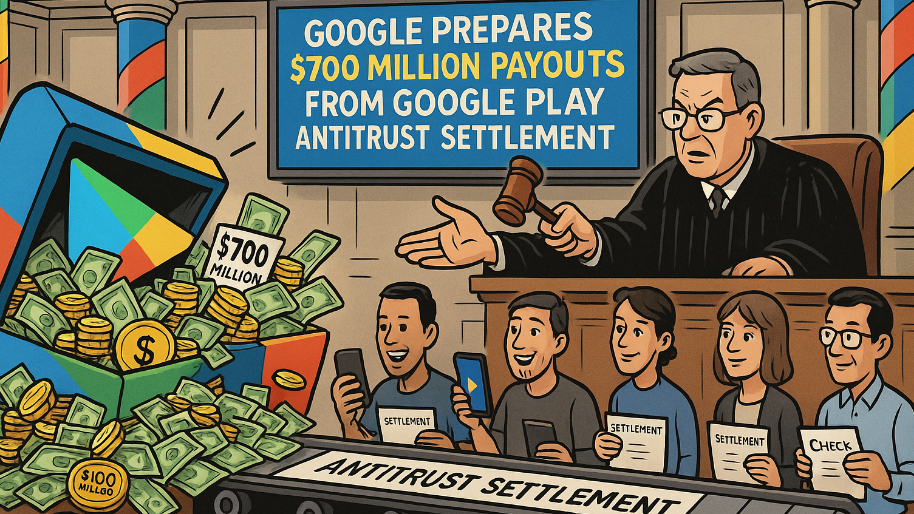 Google Prepares $700 Million Payouts From Google Play Antitrust Settlement