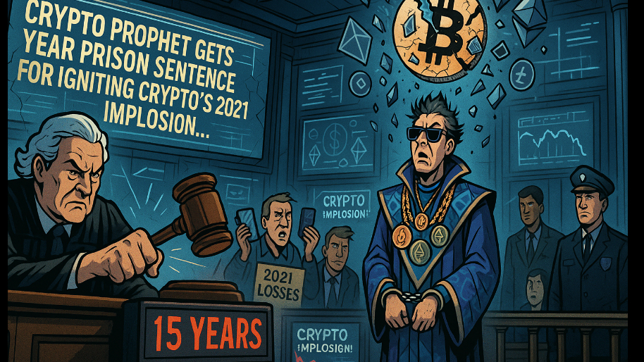 Crypto Prophet Gets 15 Year Prison Sentence For Igniting $40B Crypto Collapse…
