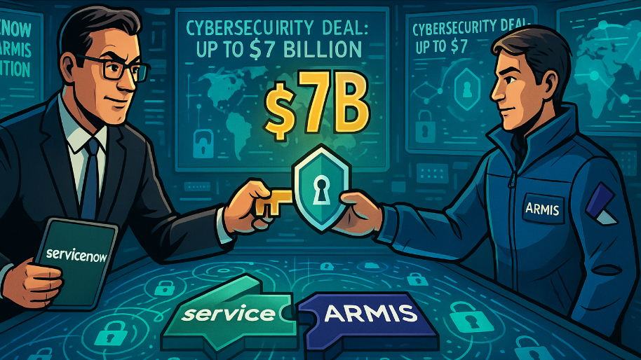 ServiceNow Nears Deal to Acquire Cybersecurity Firm Armis for Up to $7 Billion