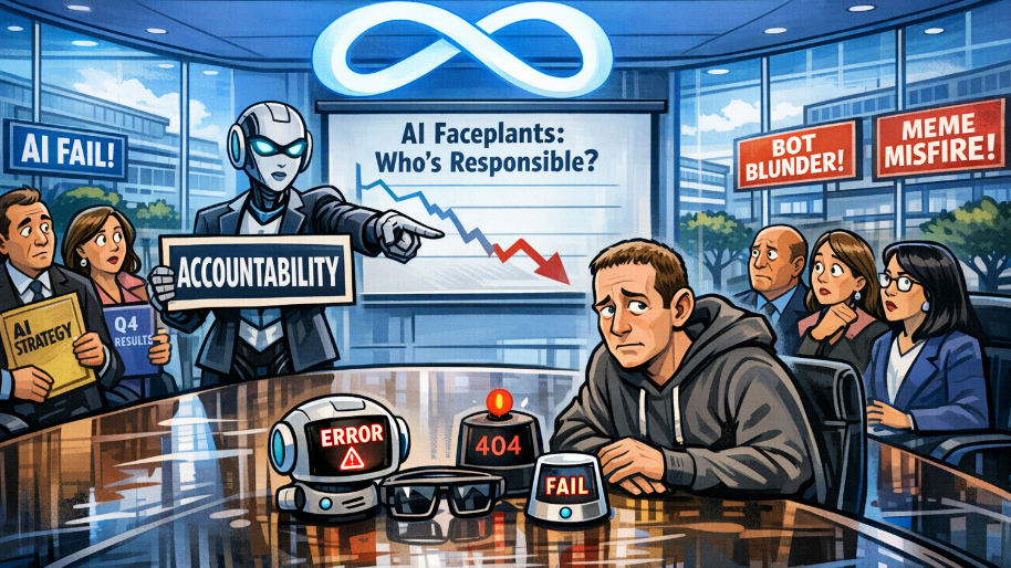Meta Gets The "Accountability" Treatment As AI Chief Blames Zuck For AI Faceplants…