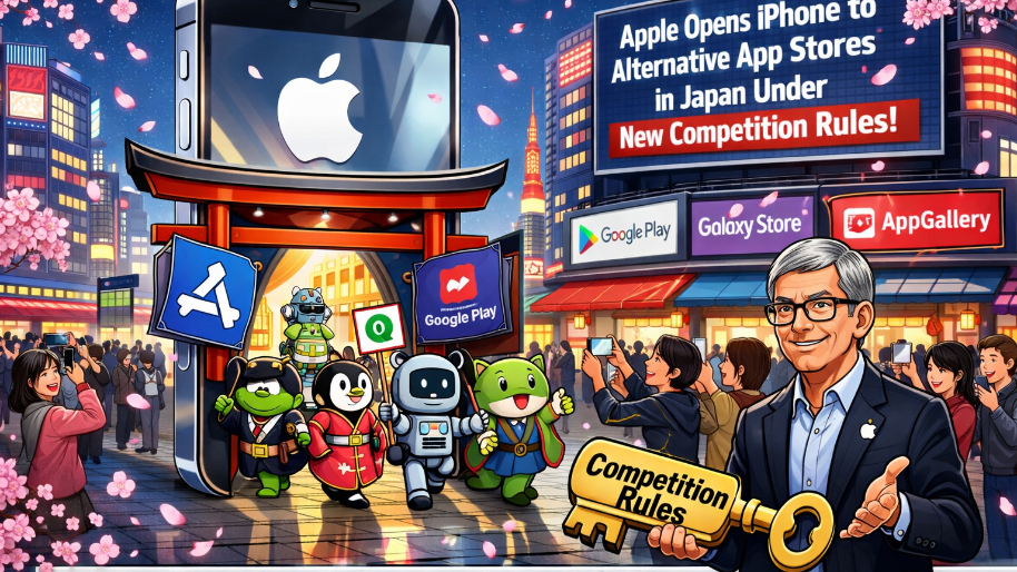 Apple Opens iPhone to Alternative App Stores in Japan Under New Competition Rules