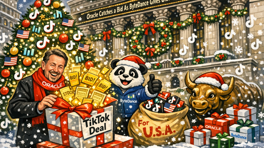 Oracle Catches a Bid As ByteDance Gives U.S. a Very Merry TikTok Christmas…