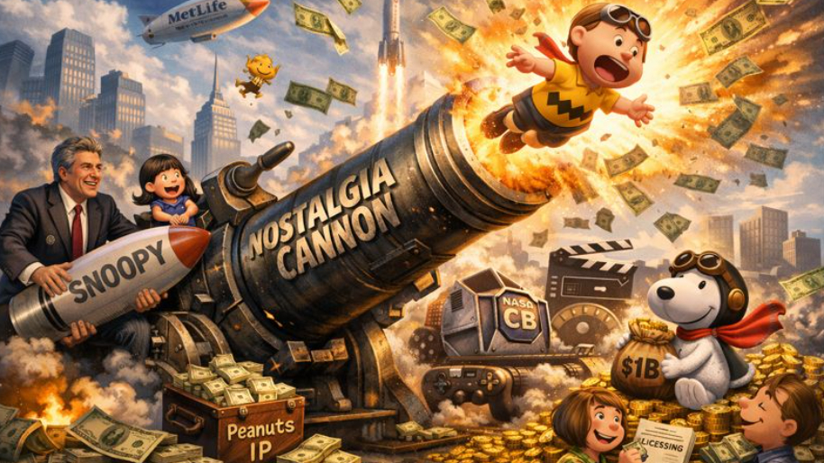 Charlie Brown Gets Turned Into a $1B Balance-Sheet Weapon as Sony Loads the Nostalgia Cannon