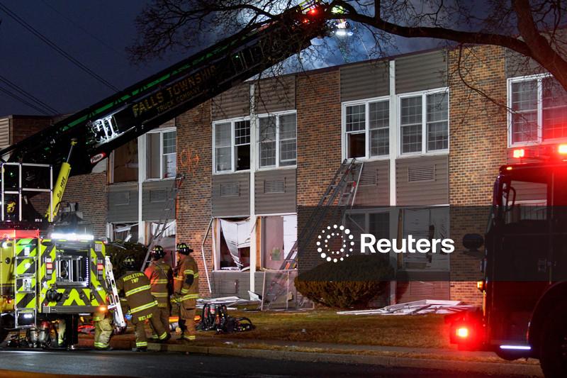Blasts and fire shatter Pennsylvania nursing home, killing two