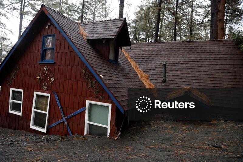 Heavy rains, flash floods leave Southern California homes caked in mud