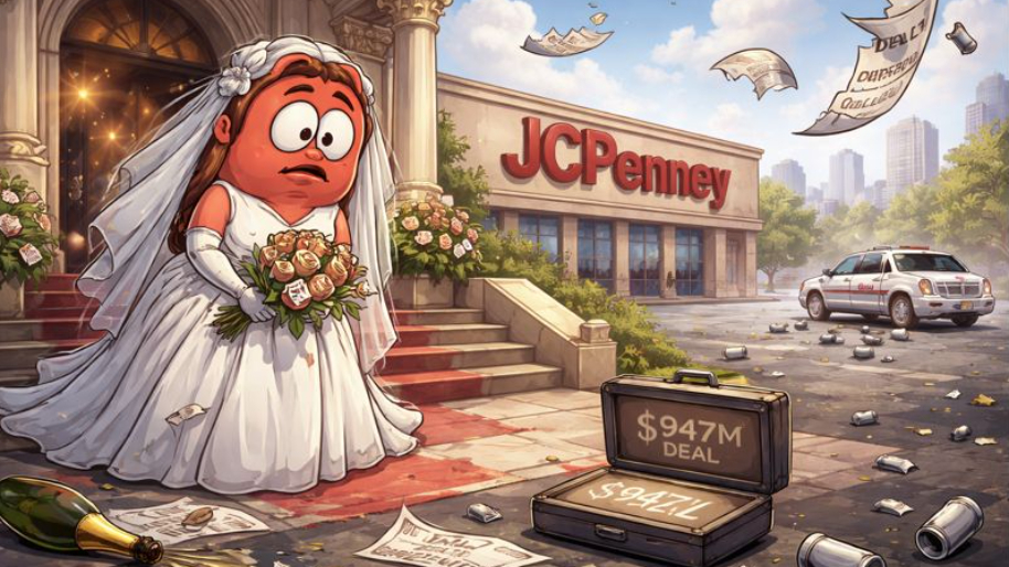 JCPenney Gets Left at the Altar as $947M Exit Plan Collapses… 119 Stores Left Holding the Bag