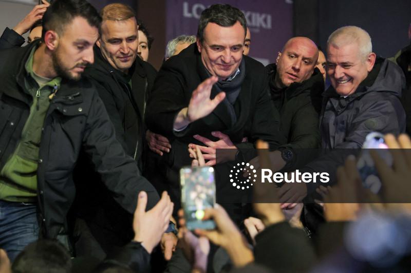 Kosovo’s Kurti promises swift formation of new government after election win