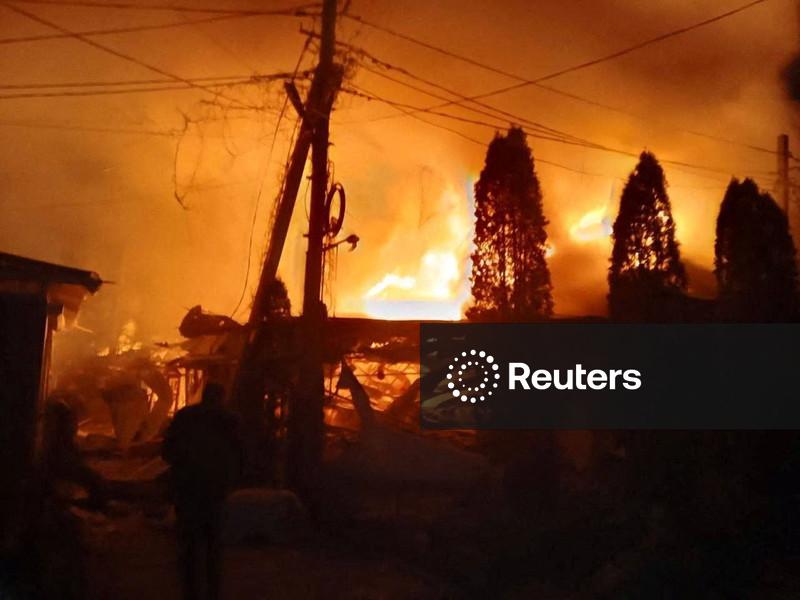 Russia accuses Ukraine of killing 24 people in New Year drone strike