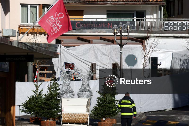 Dozens killed, 100 injured in fire at Swiss ski resort bar, police say